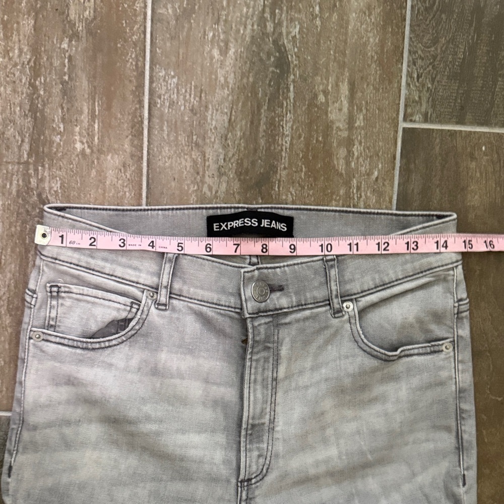 Express Performance Stretch, Light Gray High Rise… - image 6